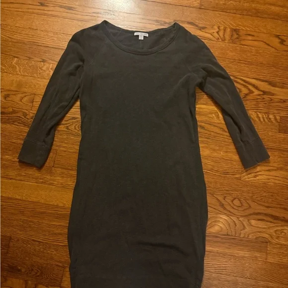 Standard James Perse raglan Gray Women's Dress - Picture 2 of 4